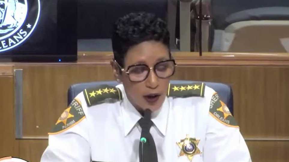 Orleans Parish Sheriff Michelle Woodfork addresses jail stabbing - WDSU