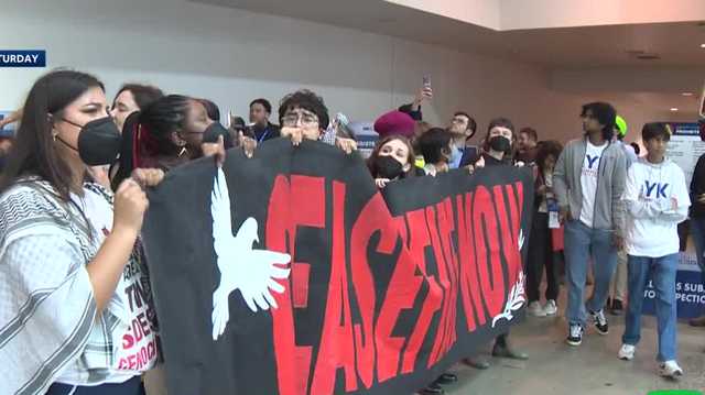 Democratic Party chair unhappy with pro-Palestine march during CA convention - Vimarsana News