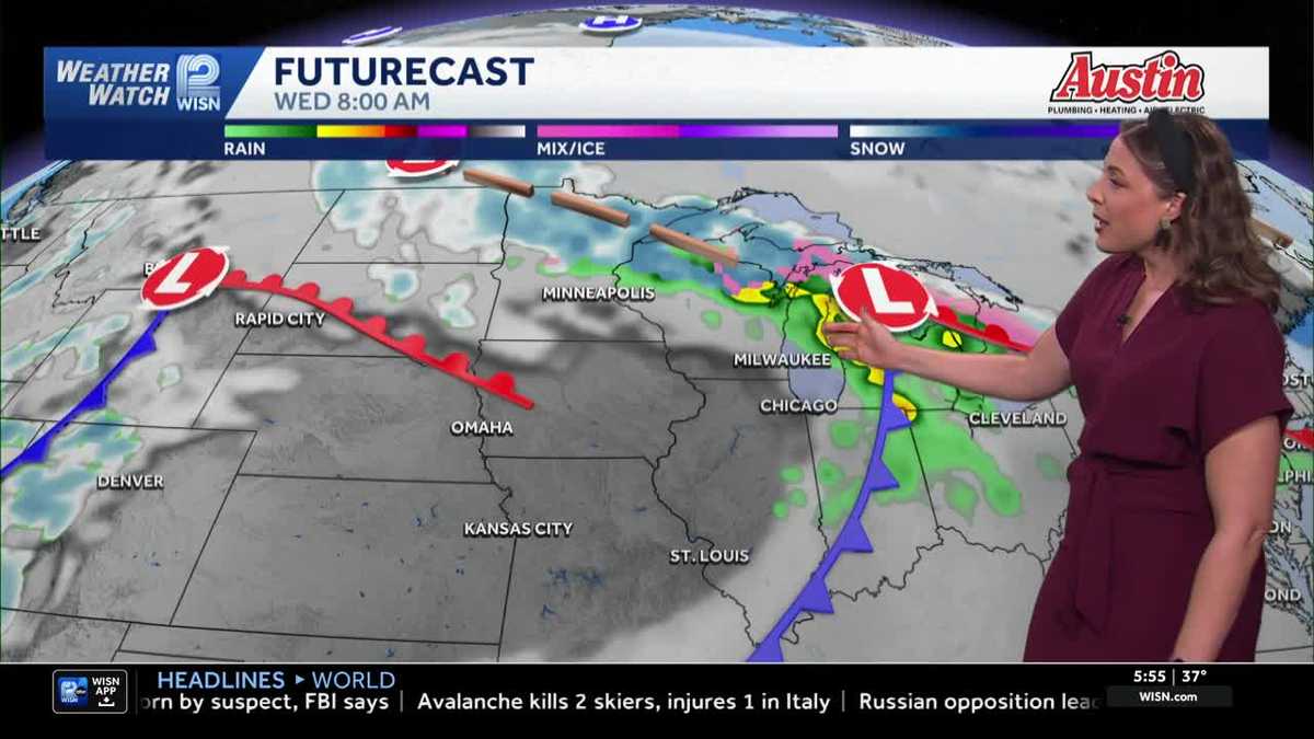 Spring-like stretch in SE Wisconsin