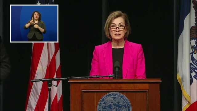 Reynolds says 1 million Iowans will soon have at least one vaccine dose - Vimarsana News
