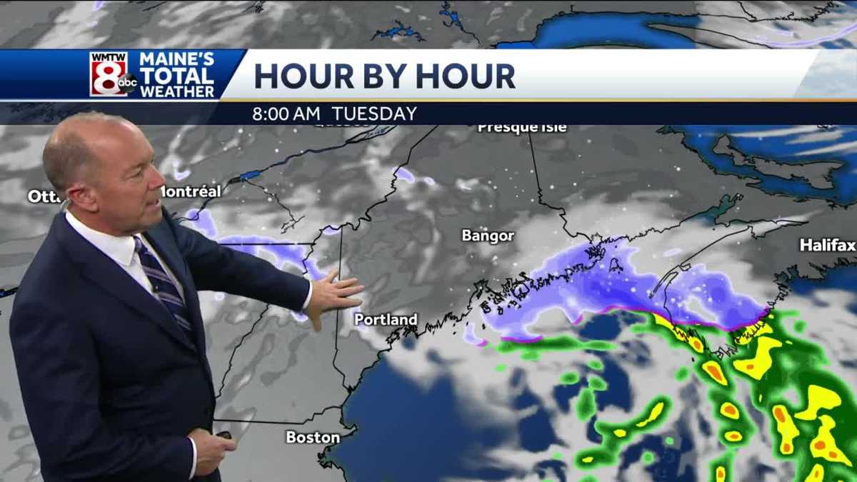 Sunny, breezy and chilly on Tuesday
