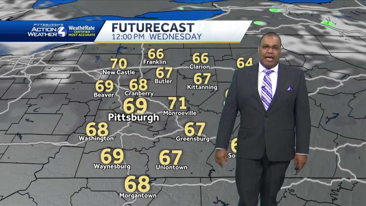 More sunshine and seasonal for Wednesday