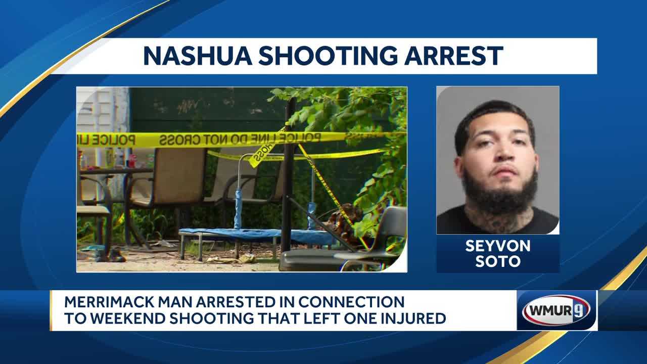 Man Arrested In Connection To Shooting In Nashua That Injured 1