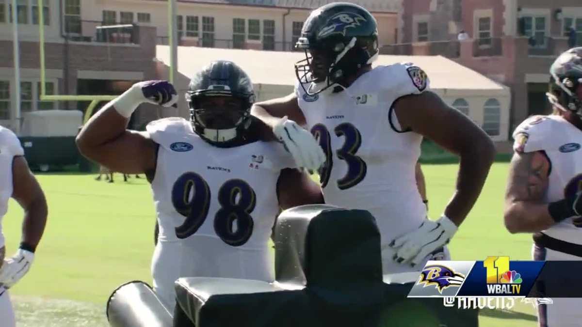 Training camp shows dividends Ravens receive in adding giant to defensive  line