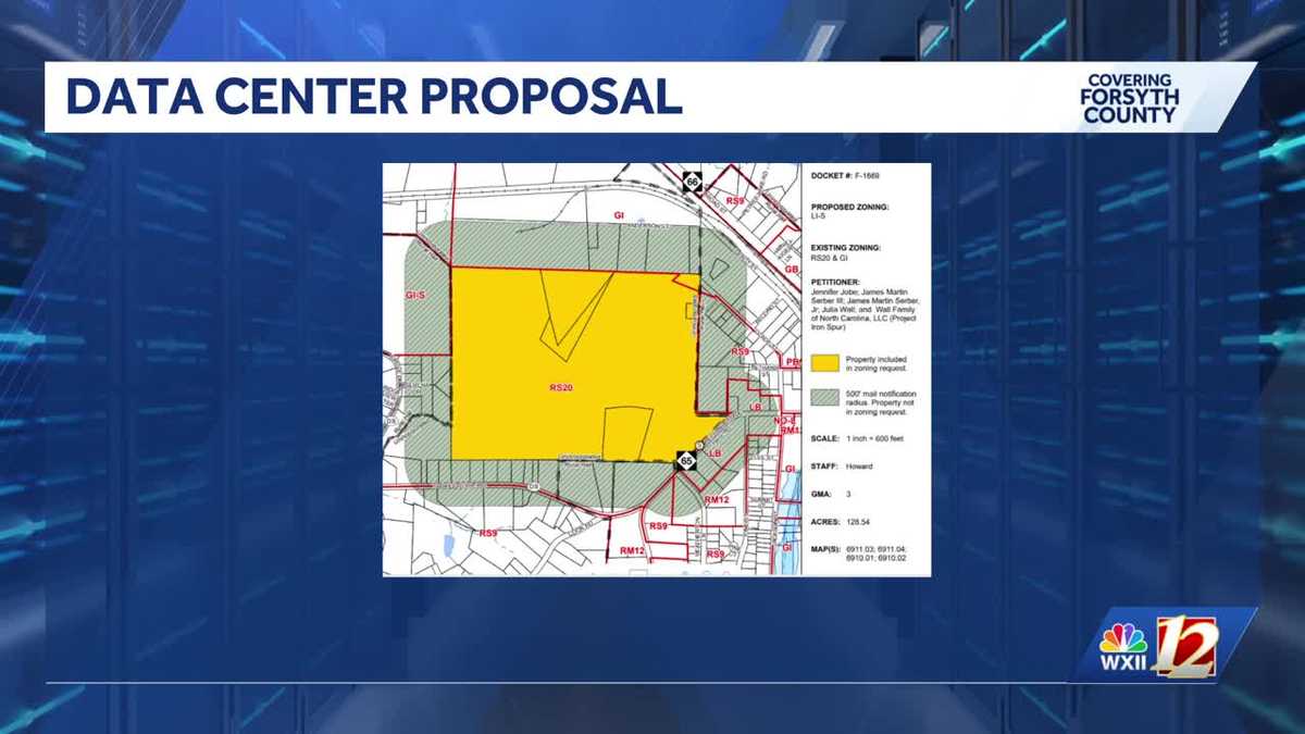 Data center Rural Hall concerns town hall meeting - WXII