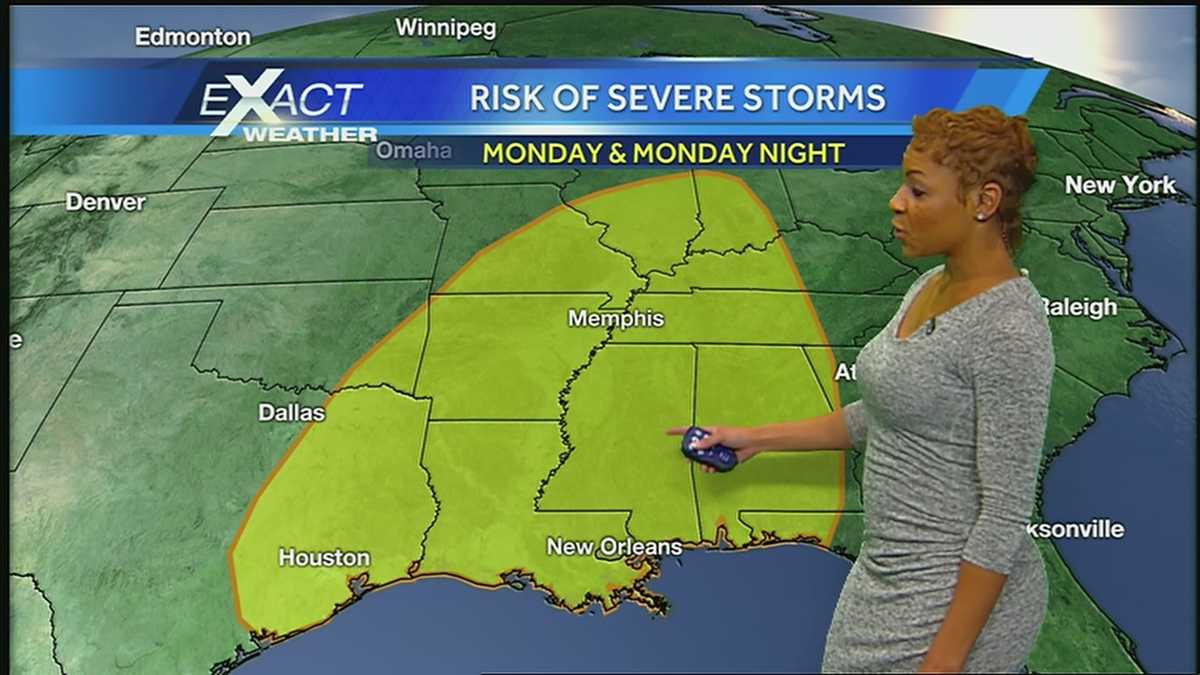 Severe Weather Threat Monday