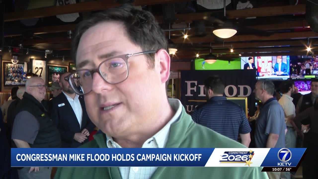 Nebraska Congressman Mike Flood holds reelection kickoff
