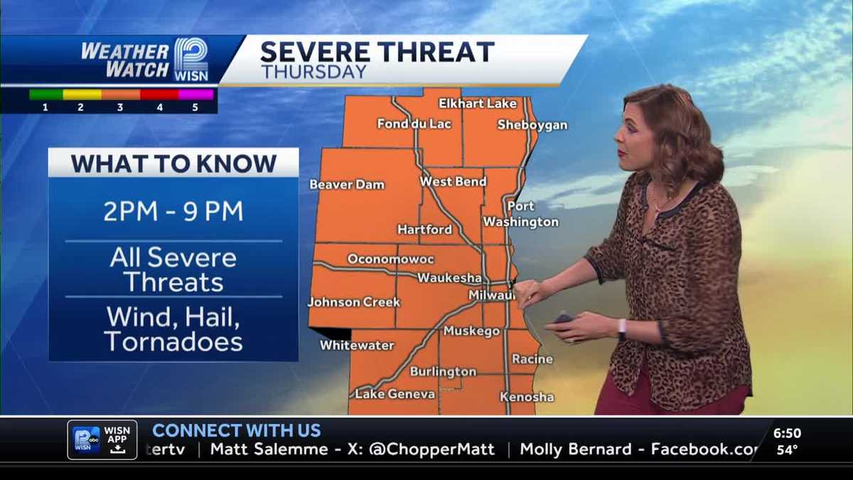 Tracking Severe Weather on Thursday - WISN