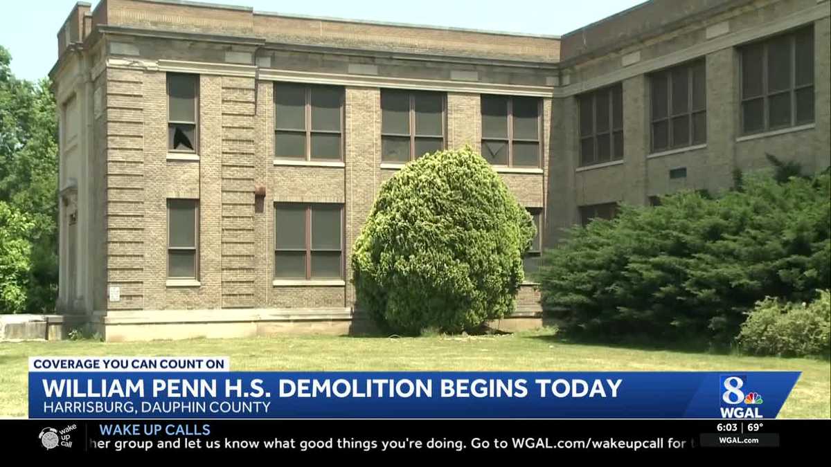Demolition begins at vacant high school