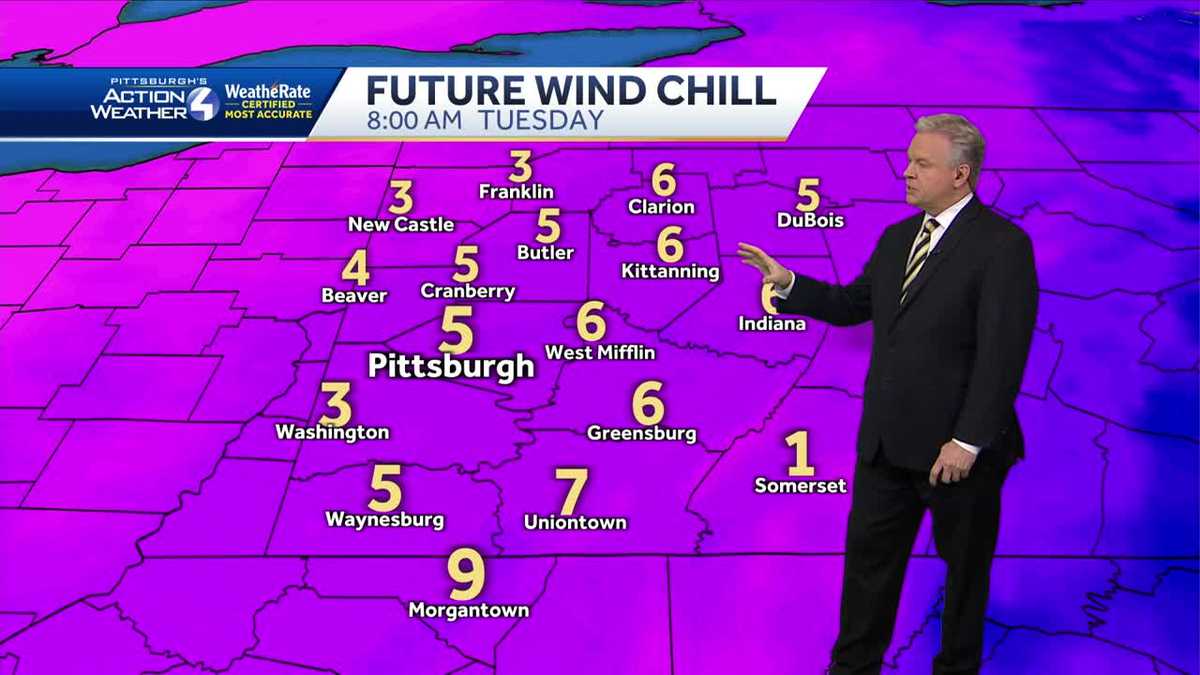Cold continues; Impact Day Wednesday due to wind chill