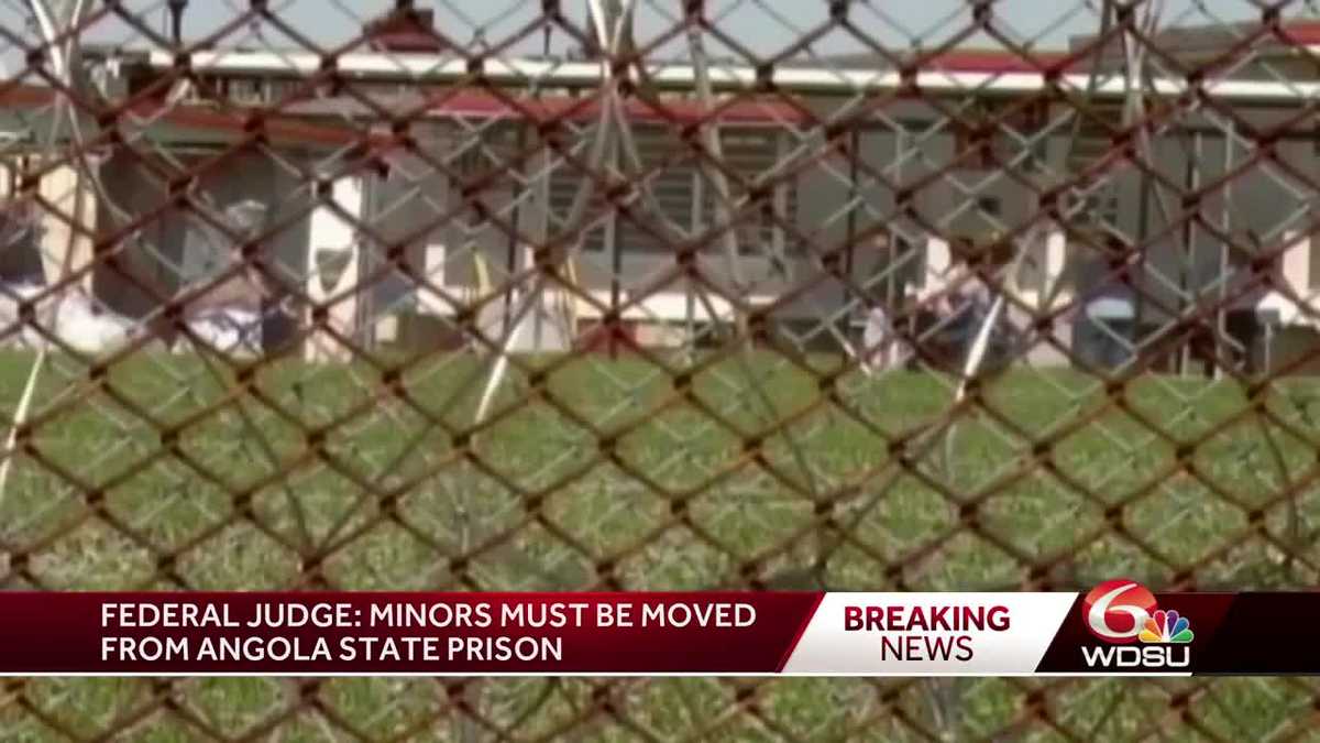 Federal judge rules Louisiana must move minors out of Angola