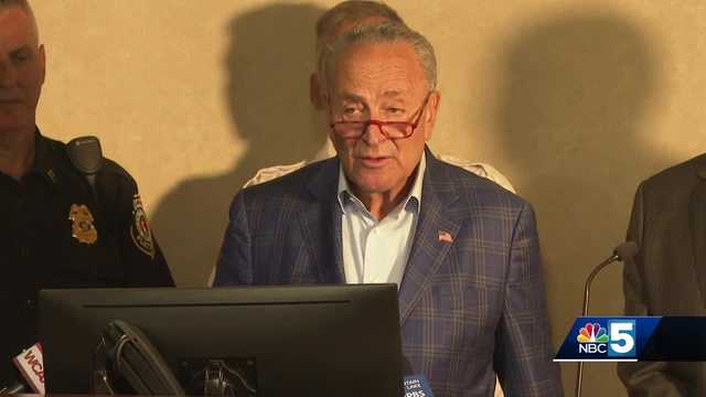 Sen Chuck Schumer visits CVPH in Plattsburgh, advocating for FEND Off Fentanyl Act - Vimarsana News