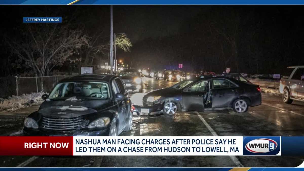 Nashua man facing charges after leading police on chase from Hudson to ...