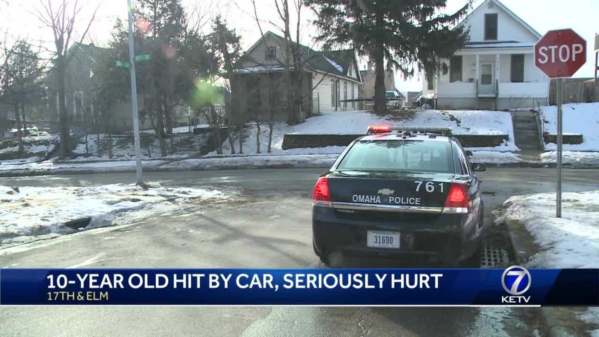 Young boy hit by a car, seriously hurt