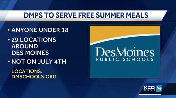 dmps free summer meals