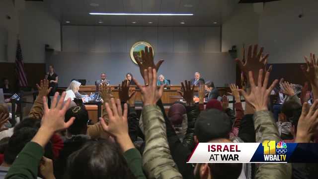 Howard County resolution calling for ceasefire in Gaza fails - Vimarsana News