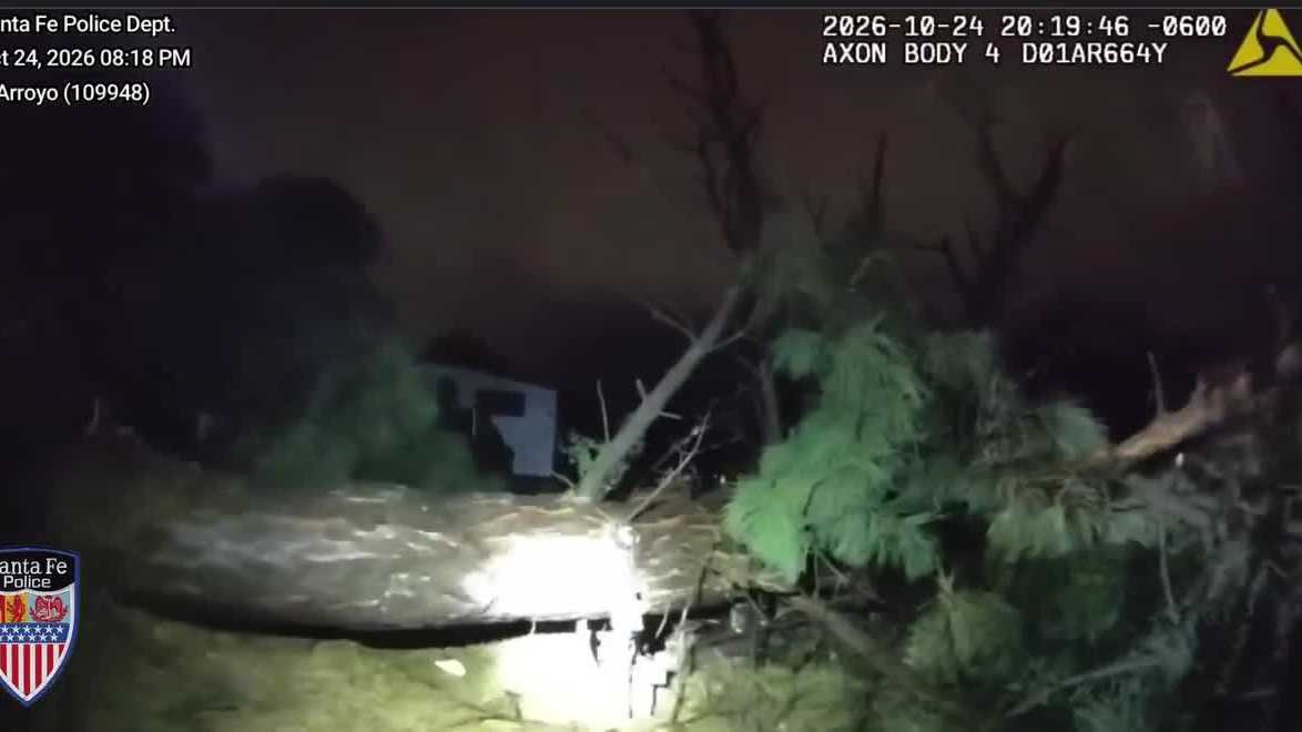 Severe storms cause damage in Santa Fe while flood recovery begins in northwest New Mexico