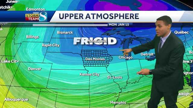 Dangerously cold temperatures and wind chills in Central Iowa - Vimarsana News