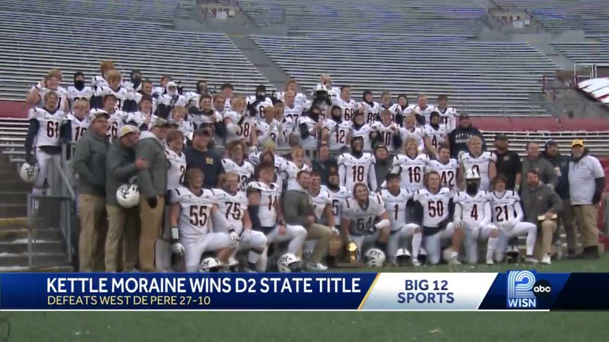 State football championships Kettle Moraine wins Division 2 title