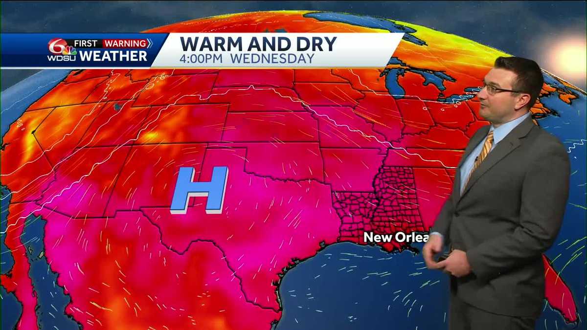 Warmer conditions are on the way