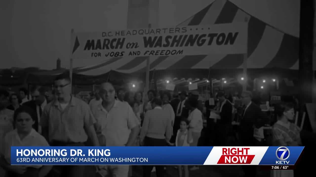 Omaha celebrates 63rd anniversary of March on Washington