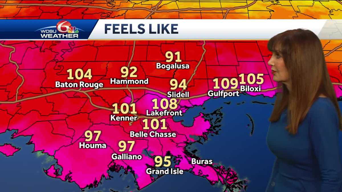 New Orleans forecast excessive heat warning excessive heat watch