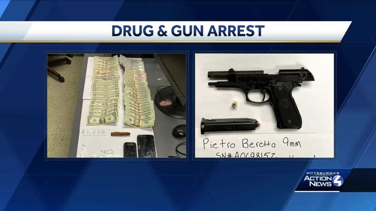 Man arrested on gun, drug charges in South Side Flats