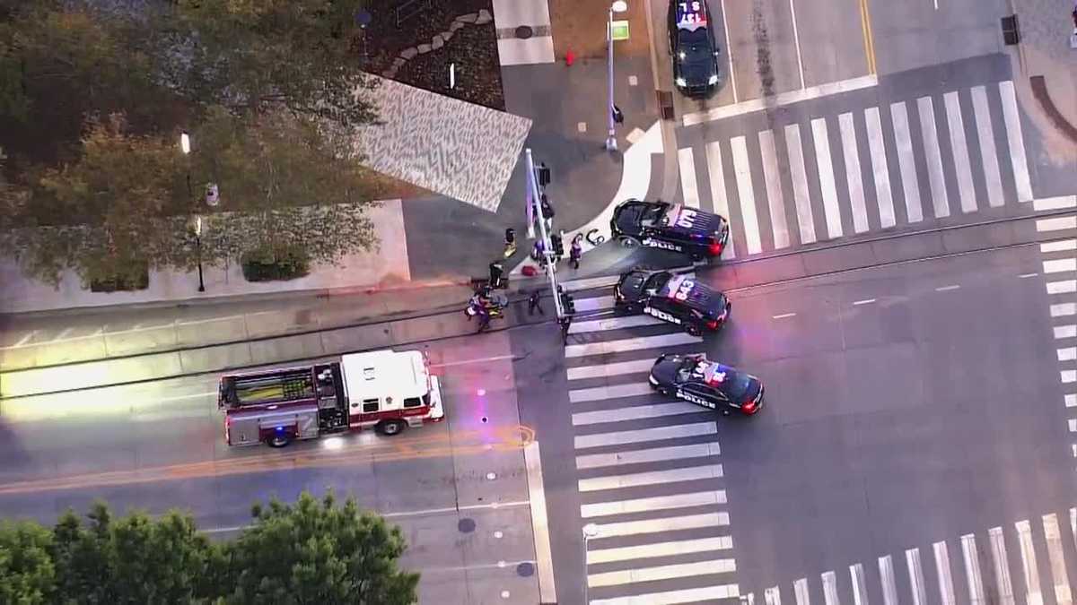Pedestrian injured after being hit by vehicle near downtown OKC