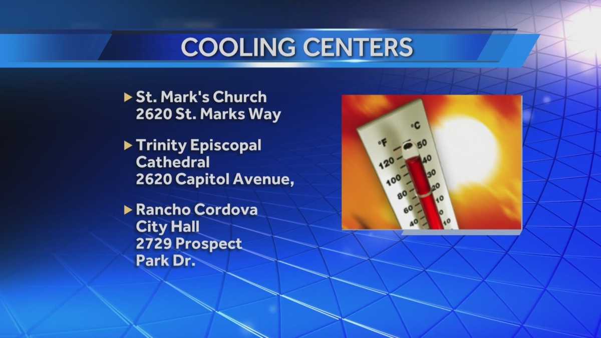 Unofficial cooling centers set up in Sacramento amid heat