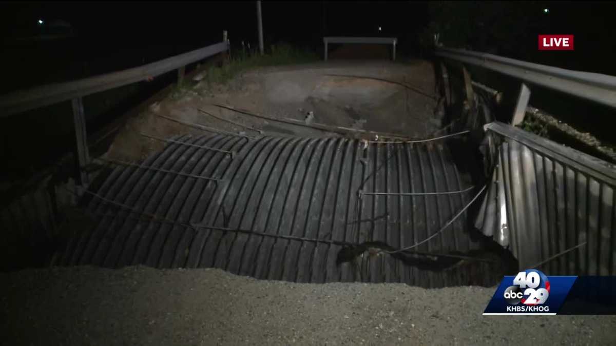 Benton County road crews work to repair flood damaged bridges