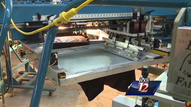 Local T-shirt business preps for NCAA championship