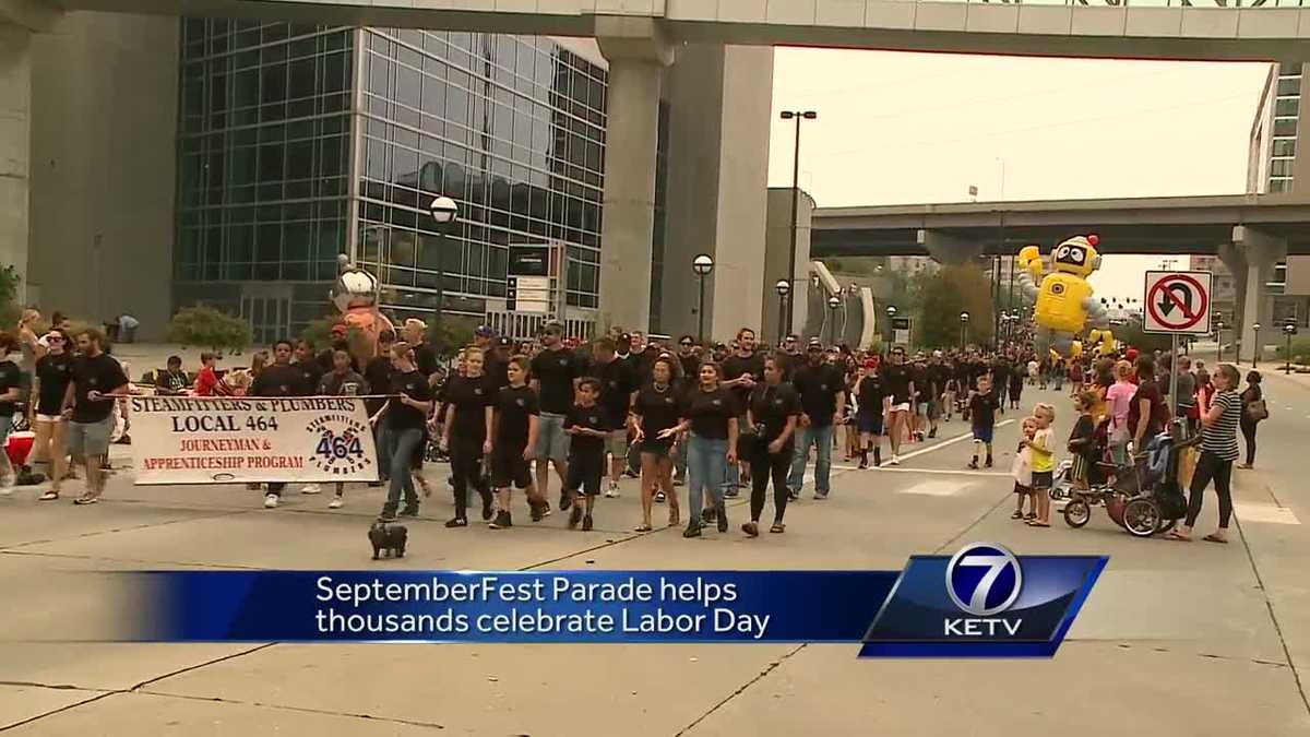 Thousands celebrate Labor Day at SeptemberFest parade