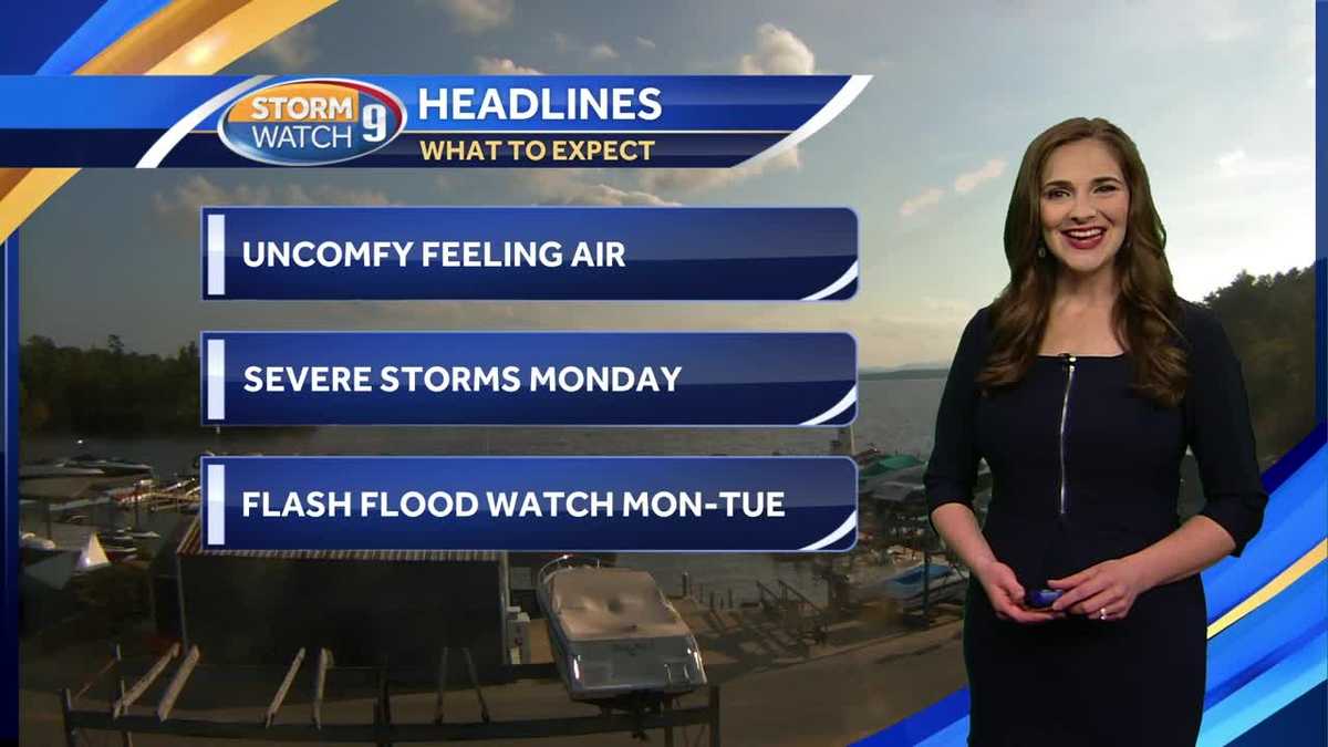 Watch Severe Storms Possible Monday