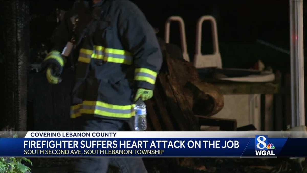 Firefighter Suffers Heart Attack At Fire Scene In Lebanon County