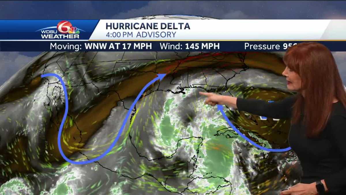 Delta is a Cat 4 hurricane