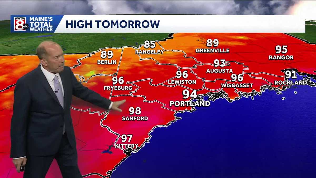 Another hot day tomorrow