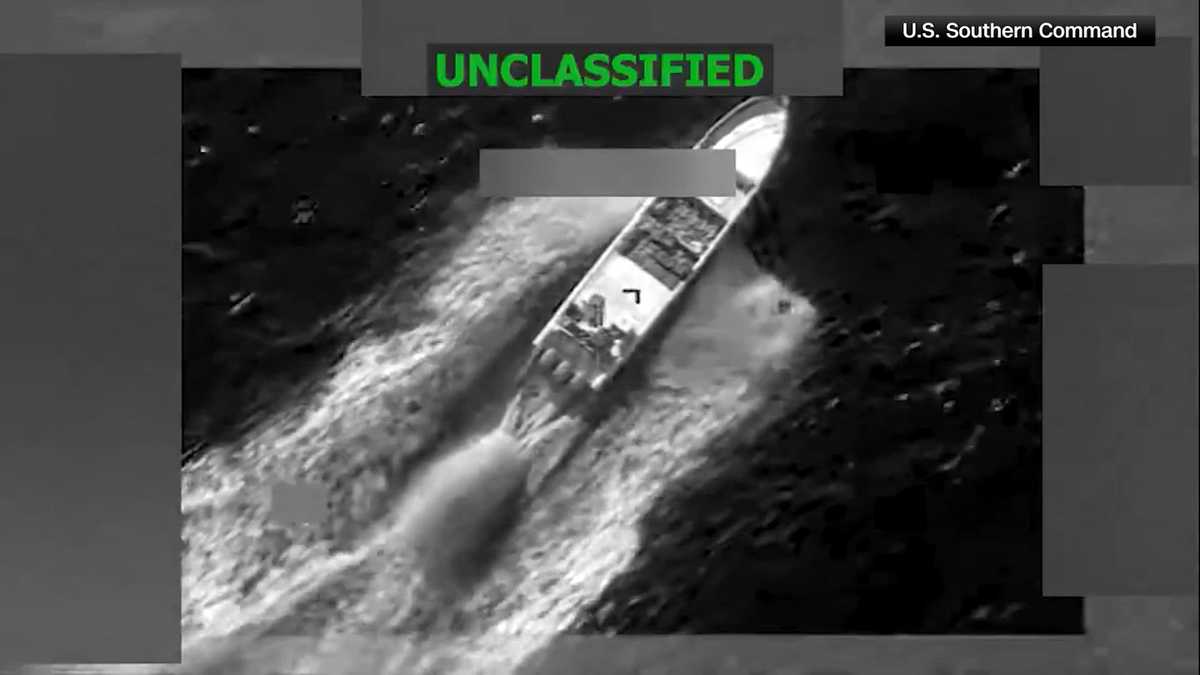 US military says strike on boat in eastern Pacific kills 2, leaves 1 survivor