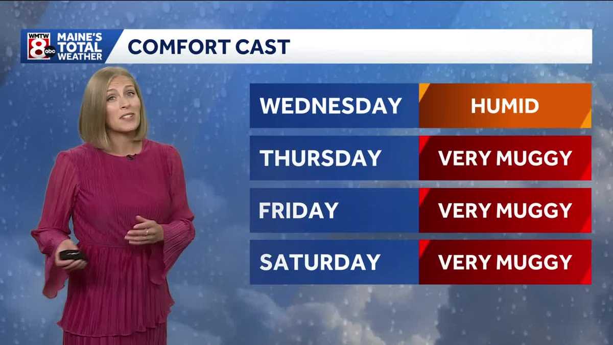 Quiet and cool tonight, humidity builds Wednesday