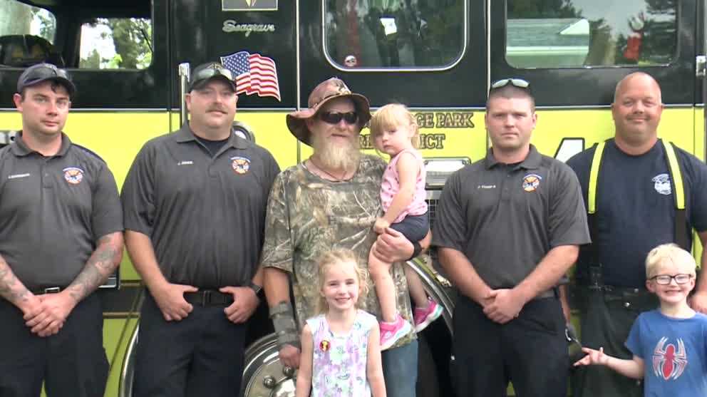 Grandfather thanks first responders who helped save drowning 2-year-old ...