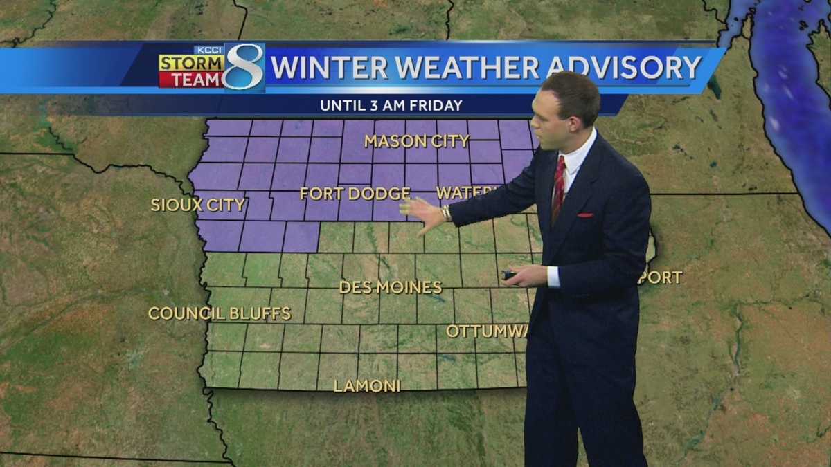 KCCI noon weather forecast