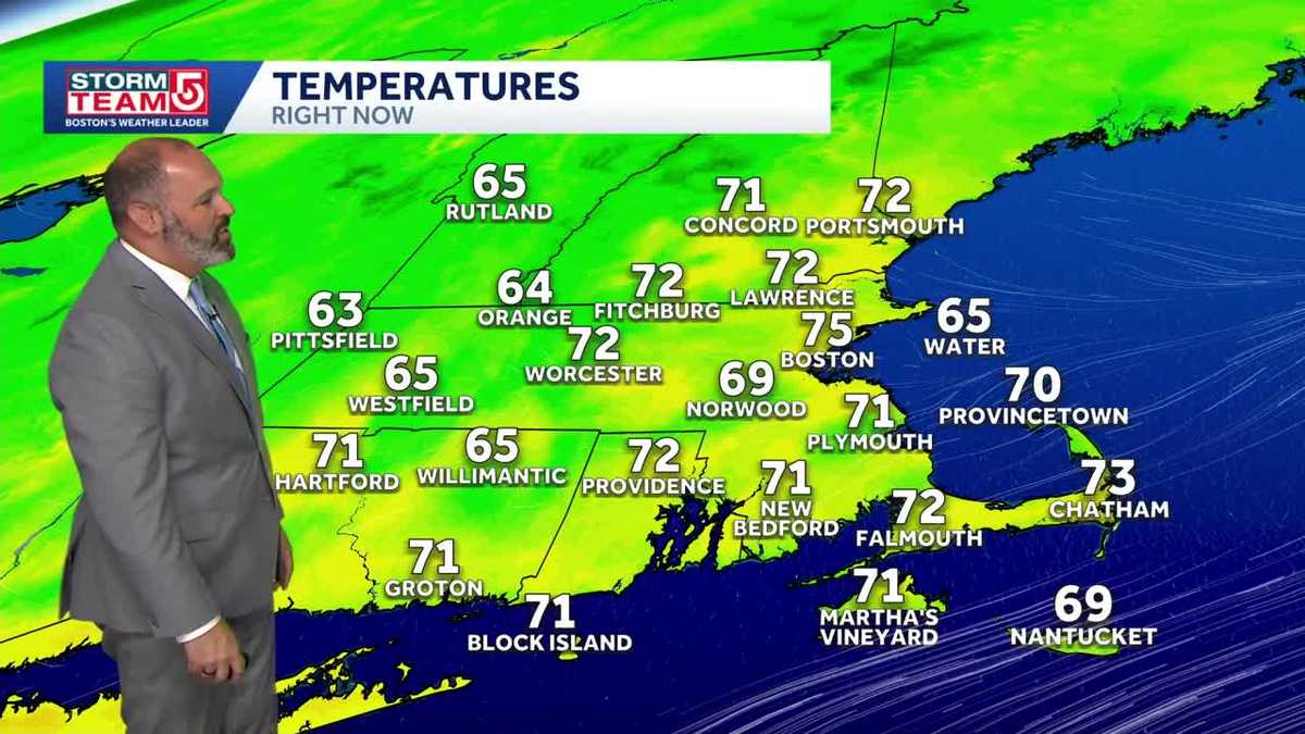 Sunny weekend before Monday impact weather
