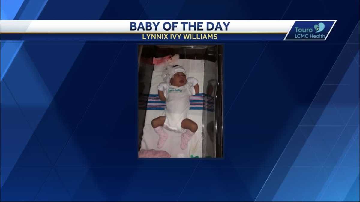 WDSU Baby of the Day for May 25, 2021