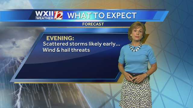 Lanie's Weather : Cool air and showers