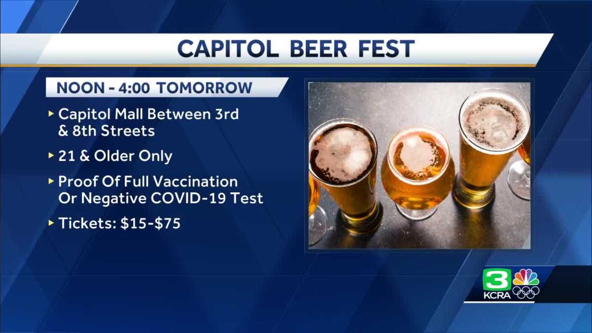 Sacramento’s Capitol Beer Fest returns this weekend, featuring