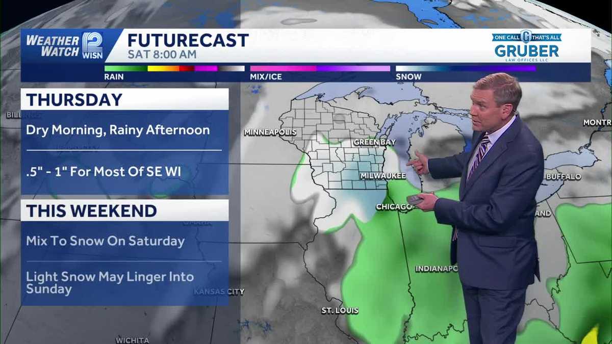 Wild forecast ahead with rain, snow for SE Wisconsin