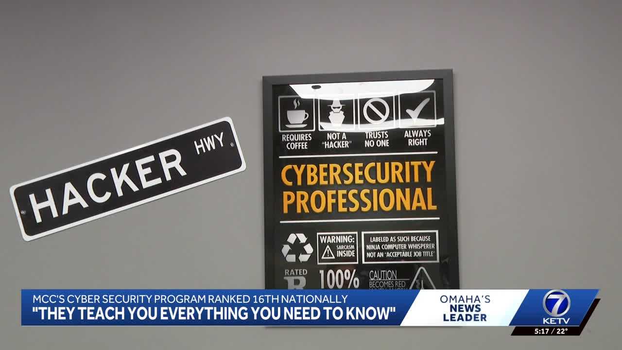 ketv.com - Connor Schmidt  - Metro Community College cybersecurity program nationally ranked