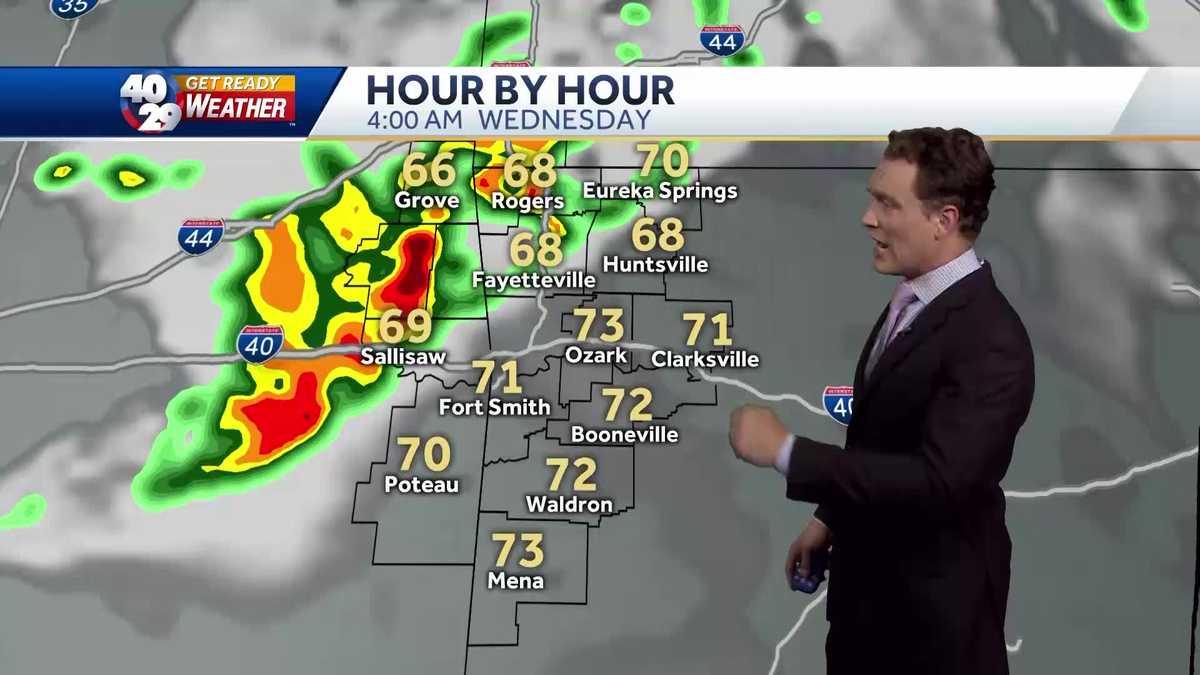 Rain could come in Wednesday morning