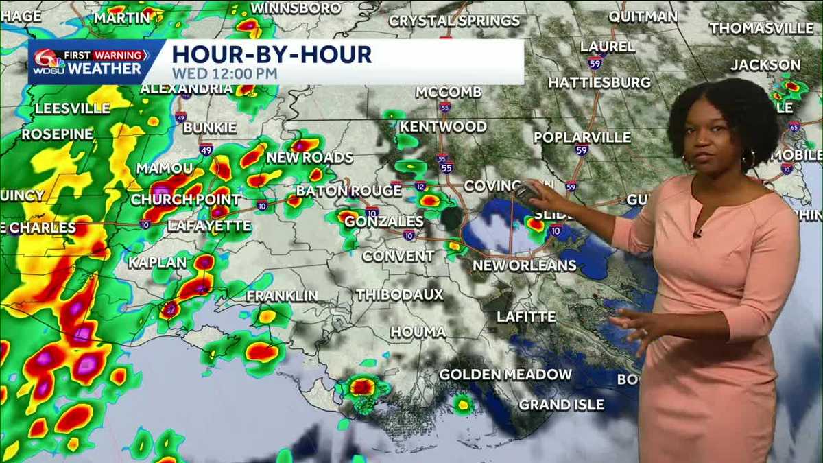 Impact Day: More heavy rain, downpours expected this afternoon and evening