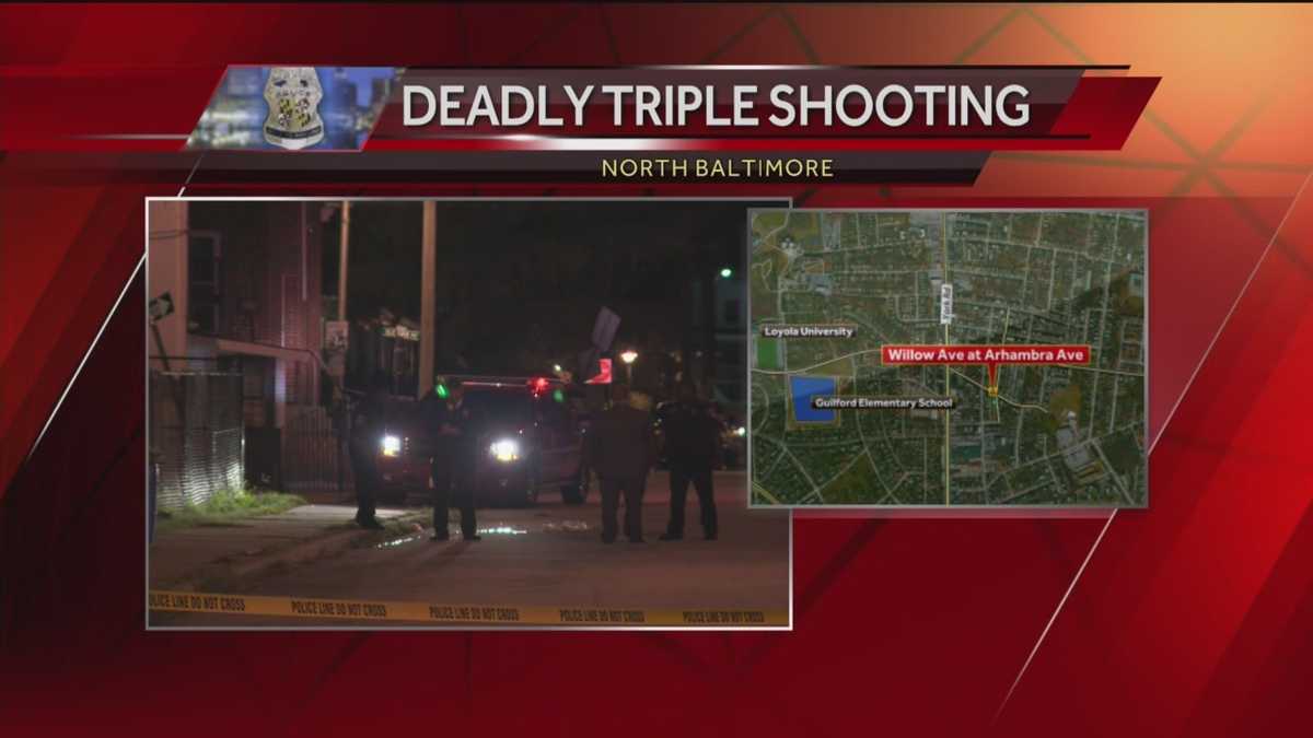 Three killed in fatal north Baltimore shooting