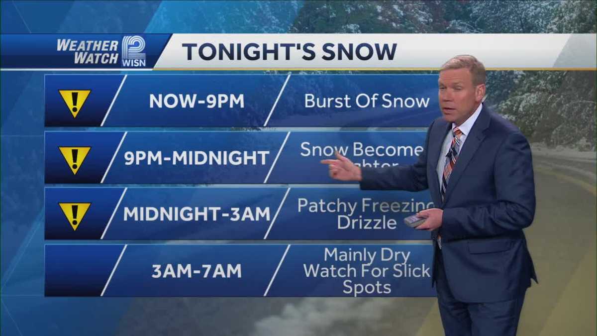 Videocast: Winter weather advisory in effect